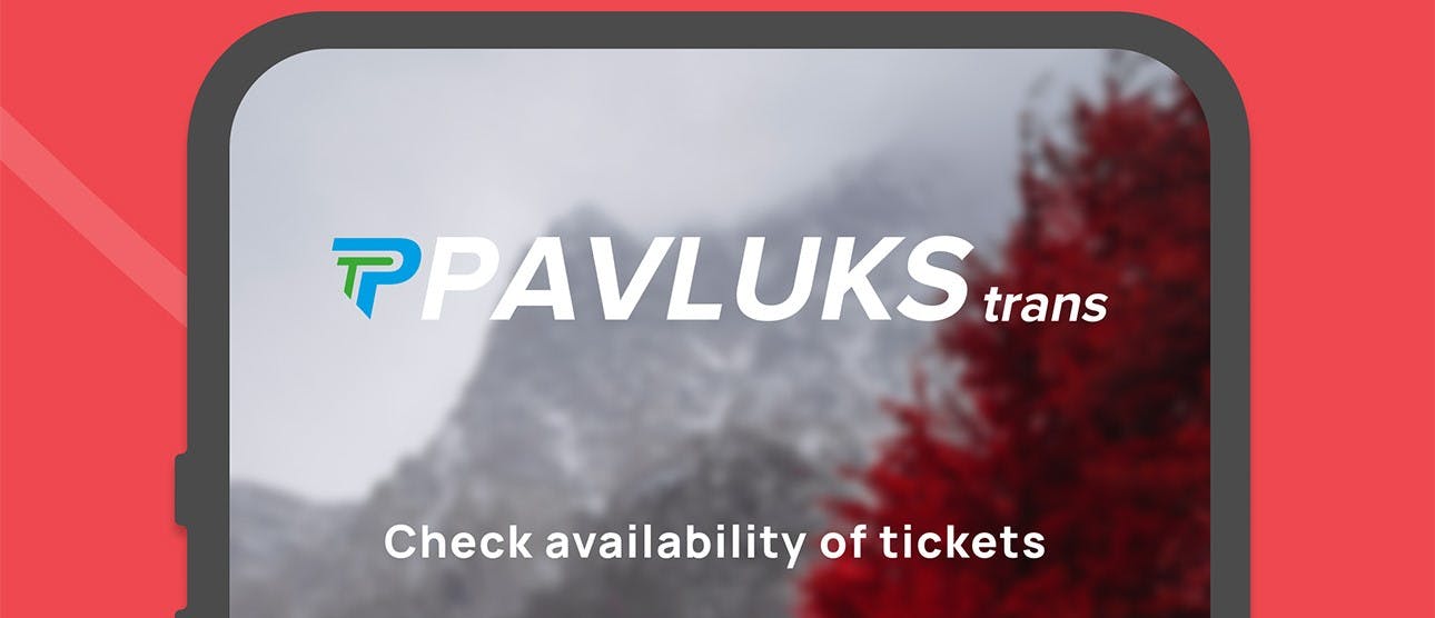 Pavluks-Trans mobile application: Convenient travel at a new level